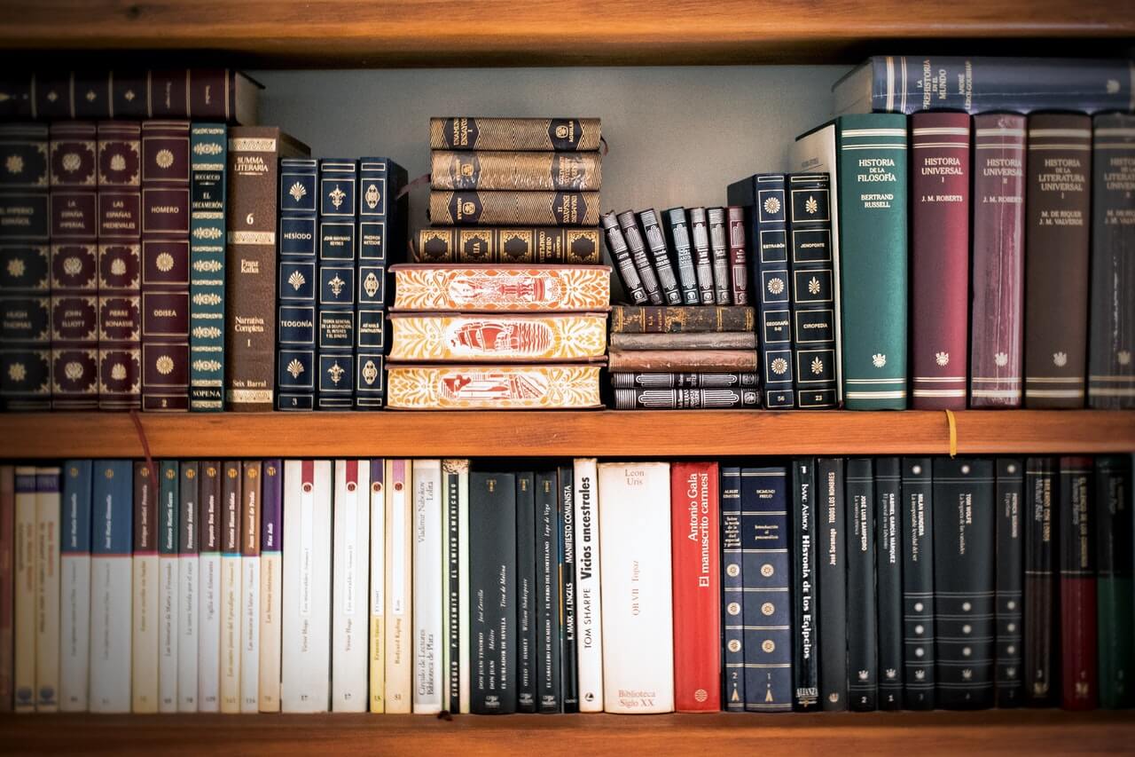 Books On The Shelves