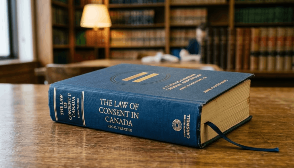 there is a book titled the law of consent in Canada